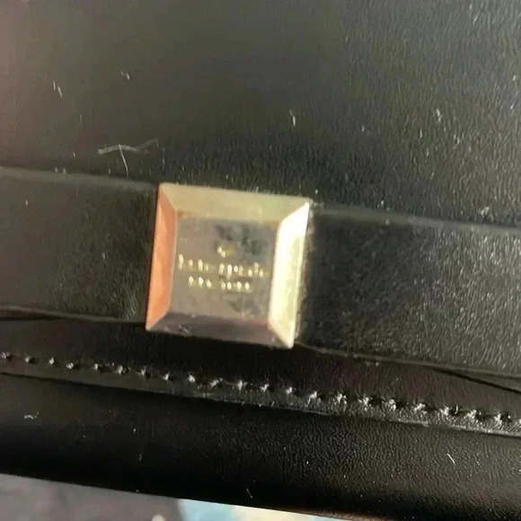 Kate Spade leather snap small wallet and keychain - Picture 3 of 6